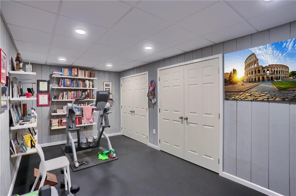 595 Trusel Road Portersville, PA 16051 - Photo 37 of 48 a view of a workspace with furniture