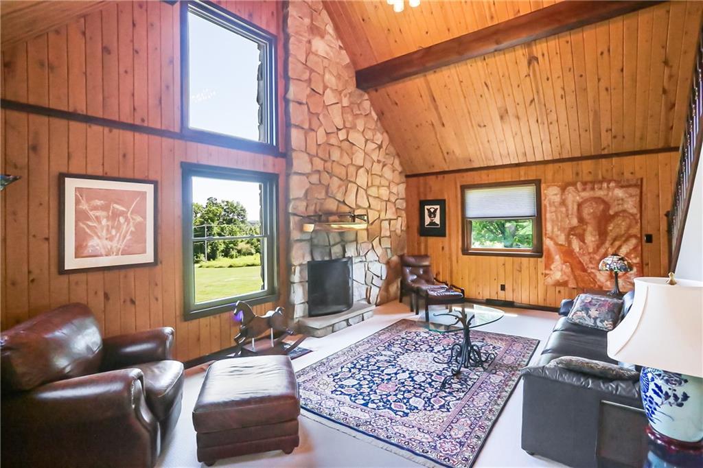 595 Trusel Road Portersville, PA 16051 - Photo 9 of 48 a living room with furniture and a window