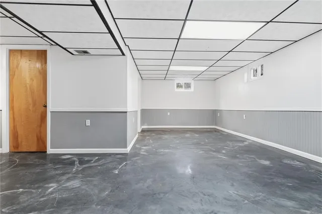 a view of empty room