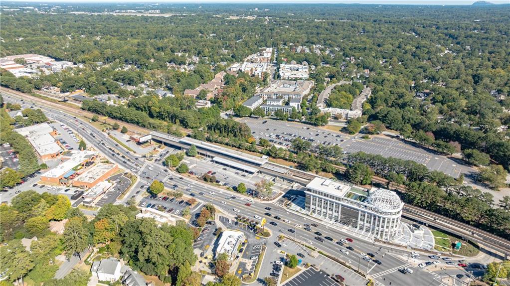3660 Peachtree Road Northeast, Unit H2 Atlanta, GA 30319 - Photo 39 of 55 an aerial view of city