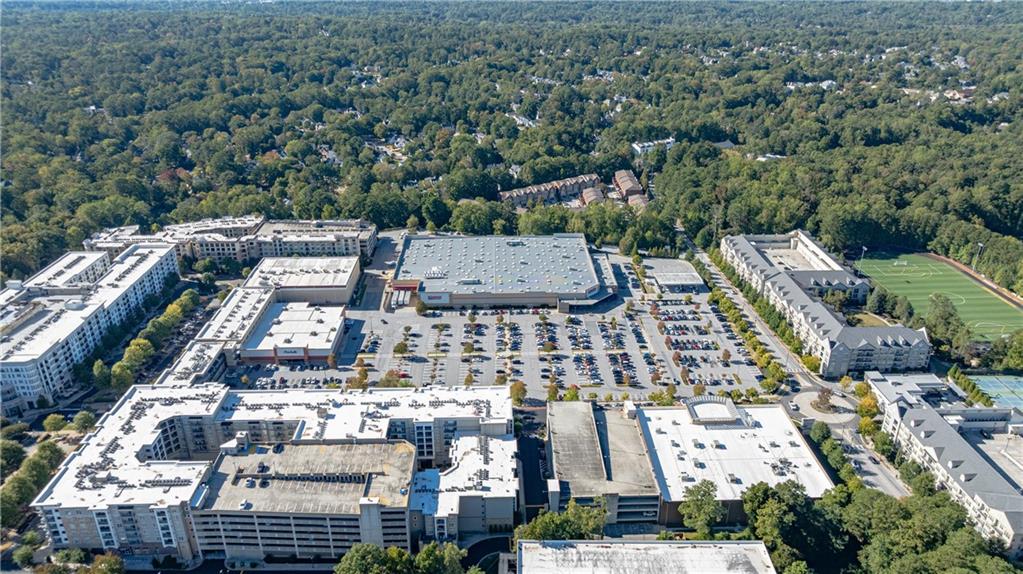 3660 Peachtree Road Northeast, Unit H2 Atlanta, GA 30319 - Photo 51 of 55 an aerial view of a city