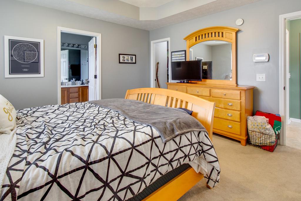 392 Cedar Grove Road Lebanon, TN 37087 - Photo 13 of 28 a bedroom with a bed and a television