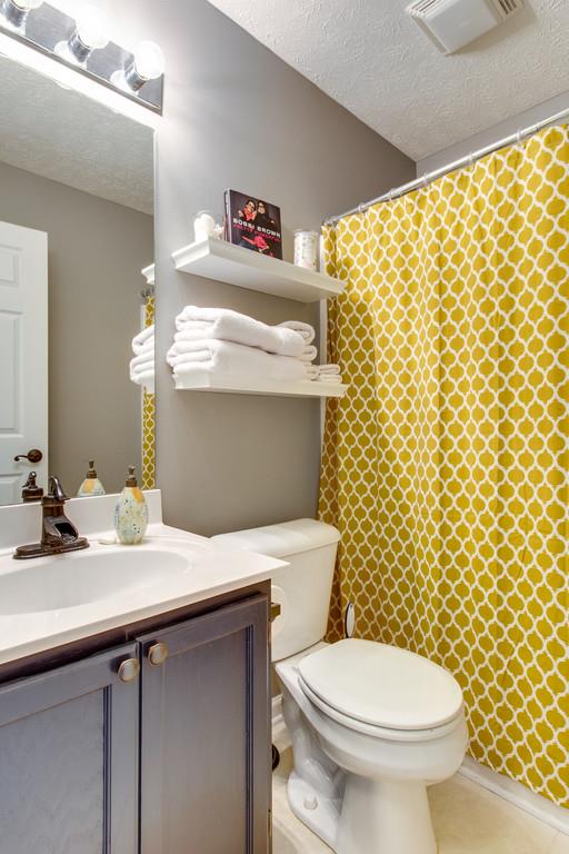 392 Cedar Grove Road Lebanon, TN 37087 - Photo 18 of 28 a bathroom with a sink a toilet and a mirror