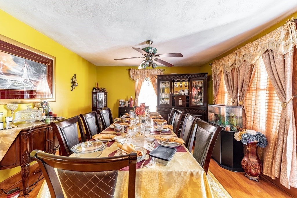 123 Wilber Street Springfield, MA 01104 - Photo 4 of 27 a view of a dining room with furniture window and outside view