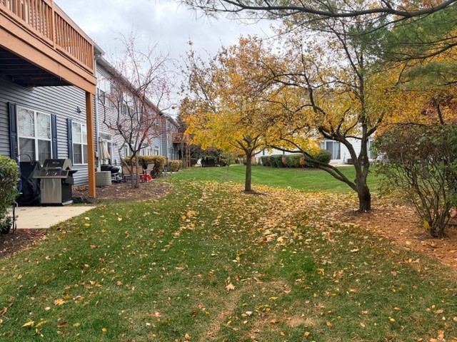 2418 Oneida Lane, Unit 2418 Naperville, IL 60563 - Photo 21 of 21 a view of a yard with a tree