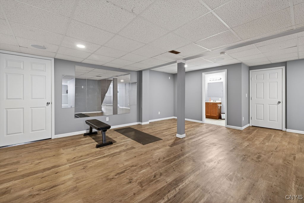 4326 Chilmark Street Marcellus, NY 13108 - Photo 41 of 49 Through that door is the unfinished space which is