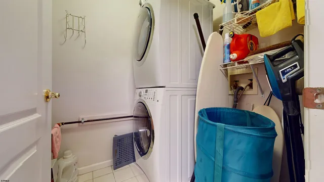 a view of a park with a large trees