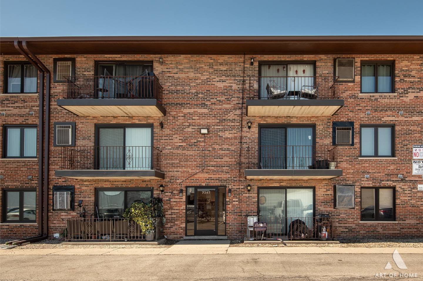 7347 79th Place, Unit 2D Bridgeview, IL 60455 - Photo 1 of 1 front view of a building