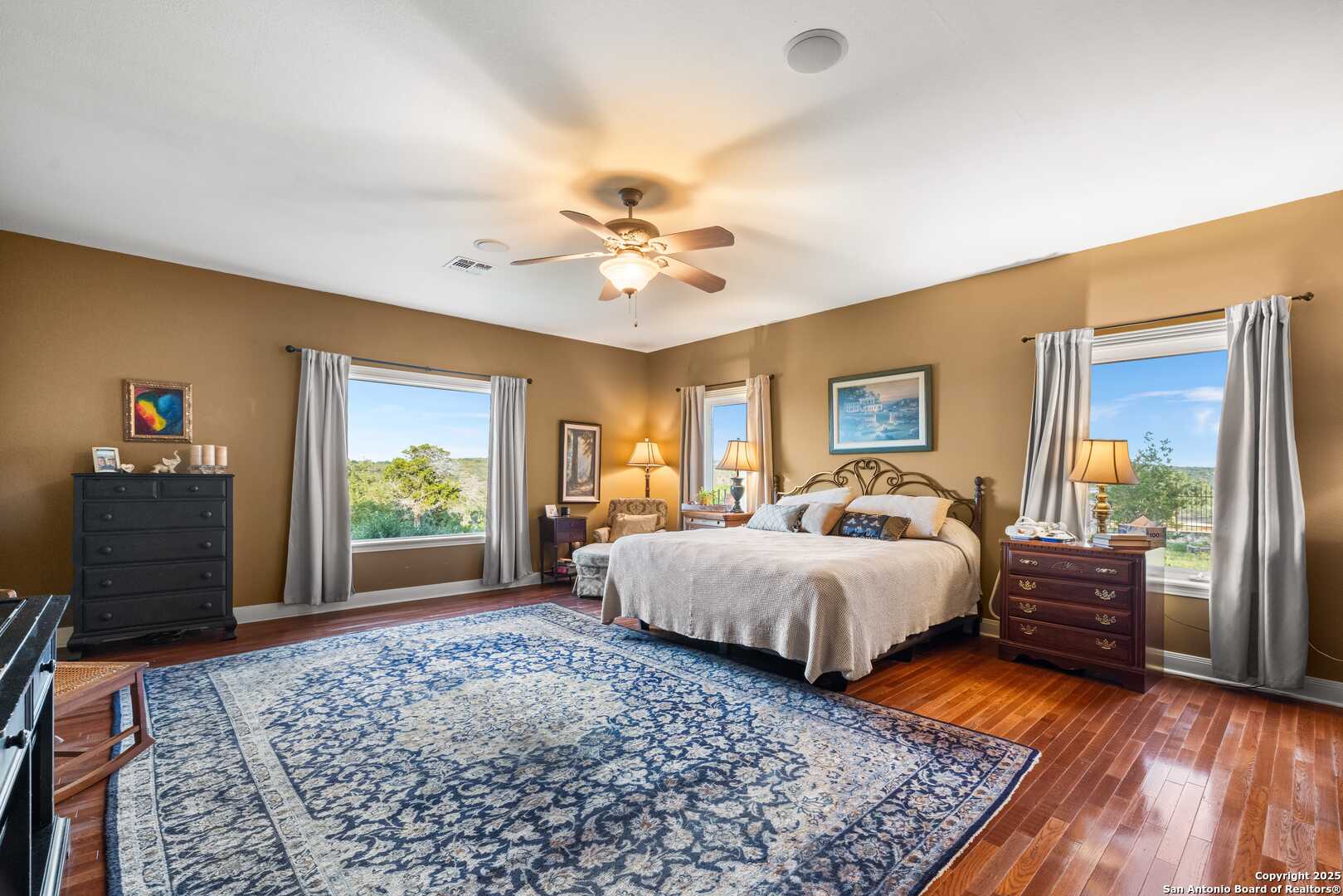 247 Huntleigh Road South Ingram, TX 78025 - Photo 24 of 41 a bed room with a bed and a window
