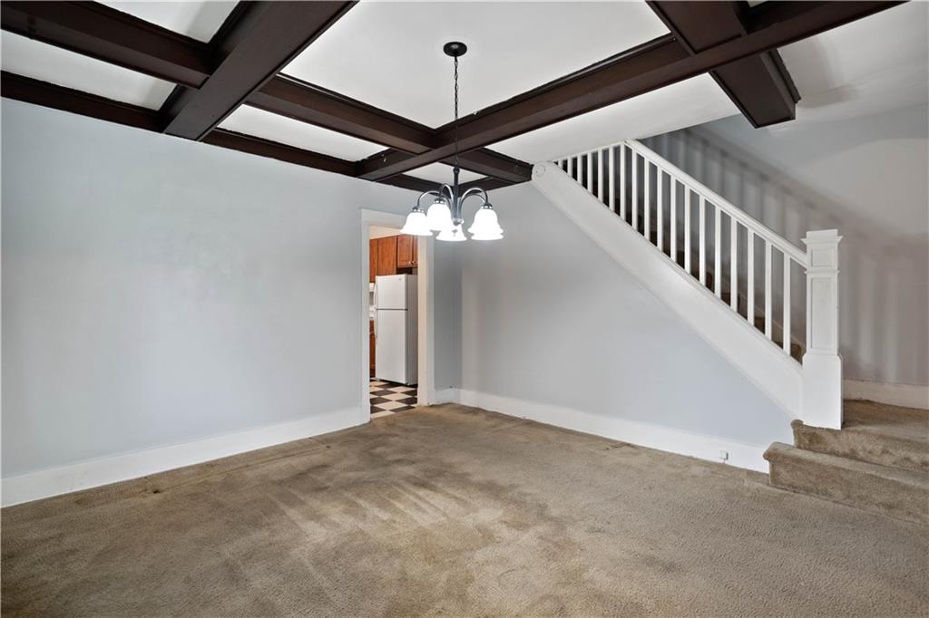 1436 Davis Avenue Pittsburgh, PA 15212 - Photo 8 of 29 a view of an empty room with stairs