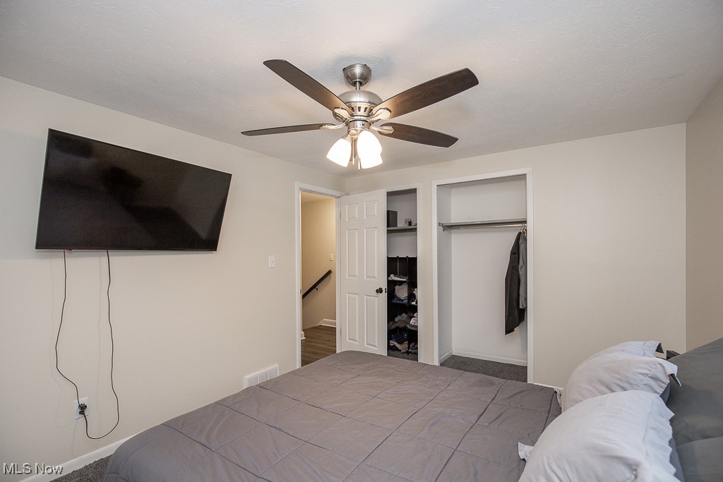 4357 Valleyside Road Cleveland, OH 44135 - Photo 14 of 26 Bedroom featuring ceiling fan