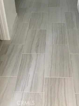 a bathroom with a shower curtain