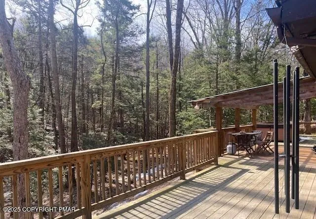 a view of balcony and outdoor space