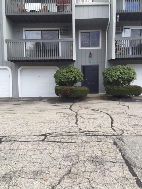 a view of front door of house