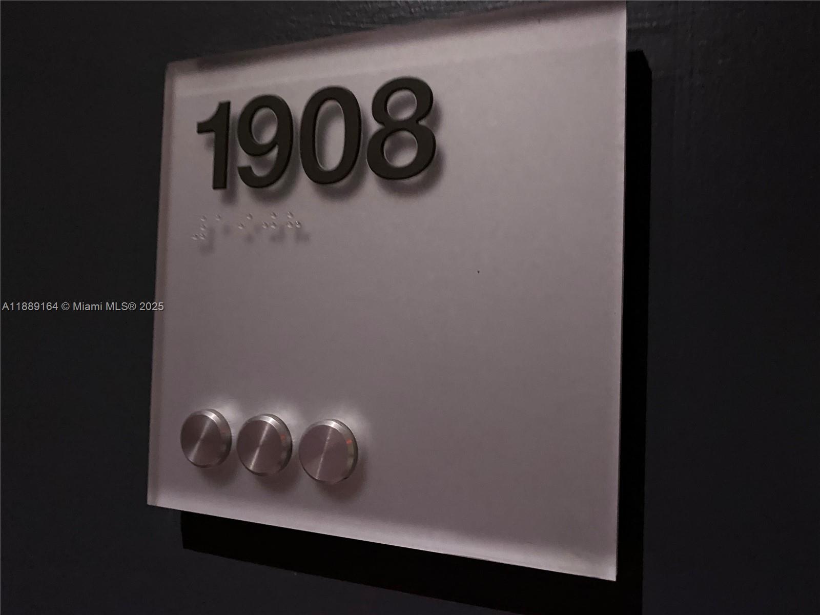 500 Brickell Avenue, Unit 1908 Miami, FL 33131 - Photo 1 of 13 a close up of a door