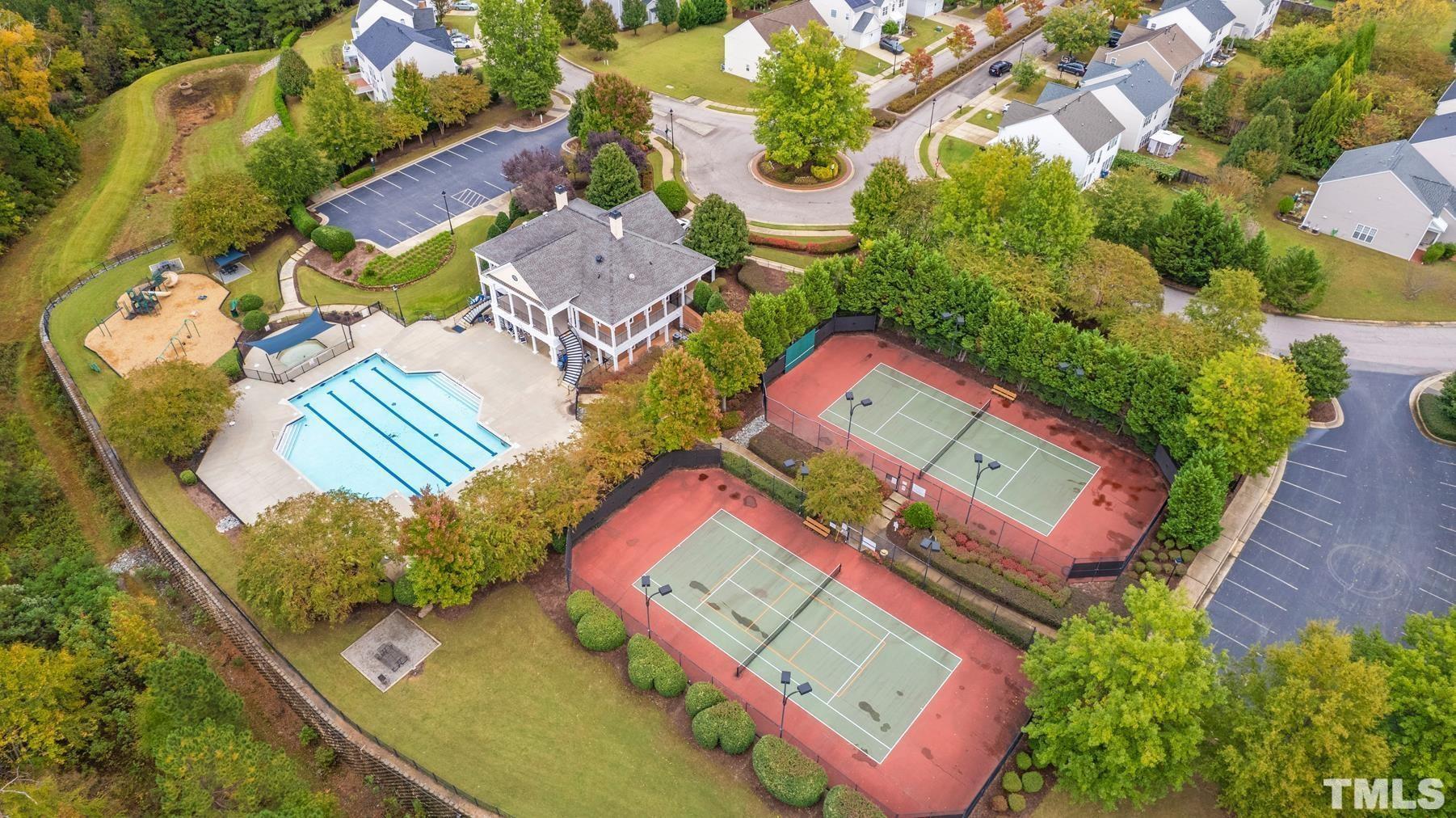 7251 Galon Glen Road Raleigh, NC 27613 - Photo 25 of 26 an aerial view of a houses with yard
