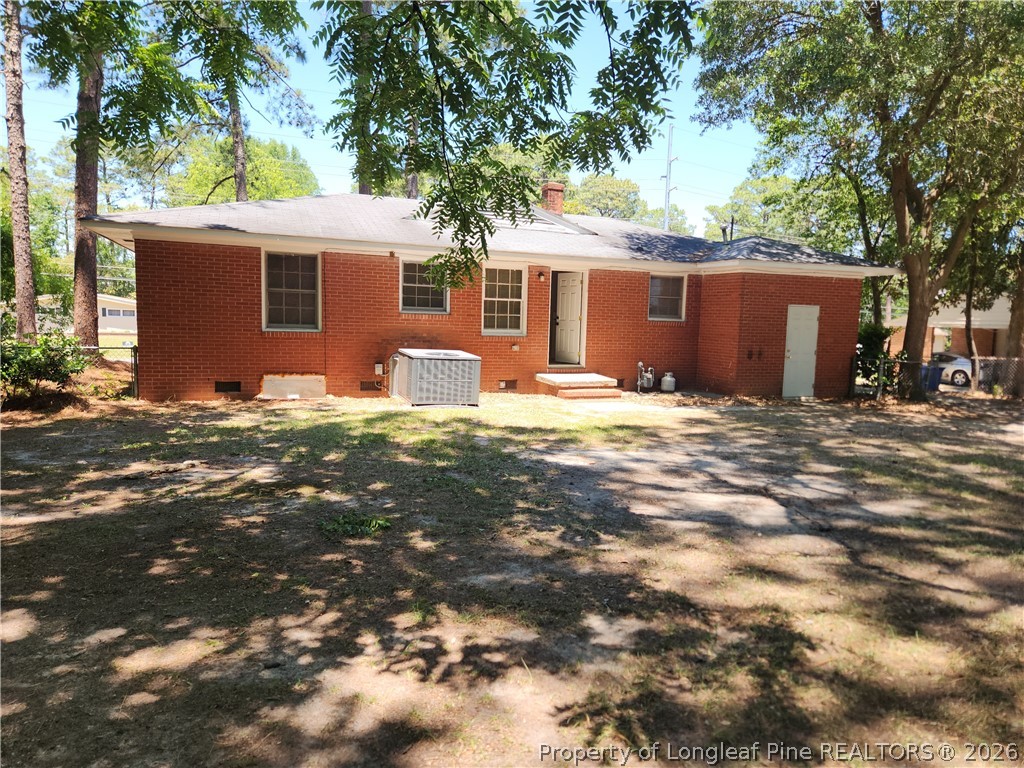 4101 Coventry Road Fayetteville, NC 28304 - Photo 12 of 12 Rear exterior of home