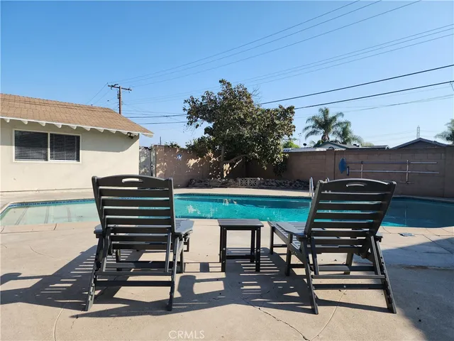 a view of a terrace with chairs