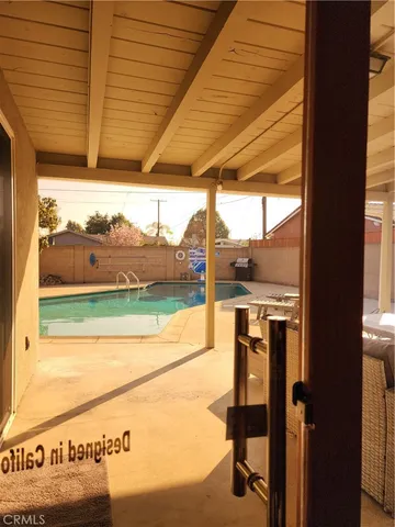 a view of front door