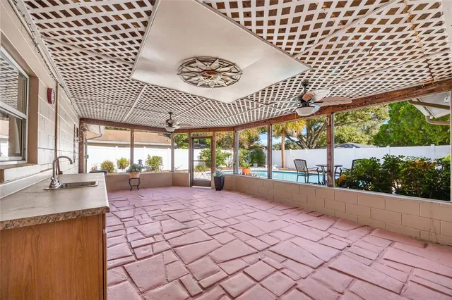 a very nice looking room with a large window