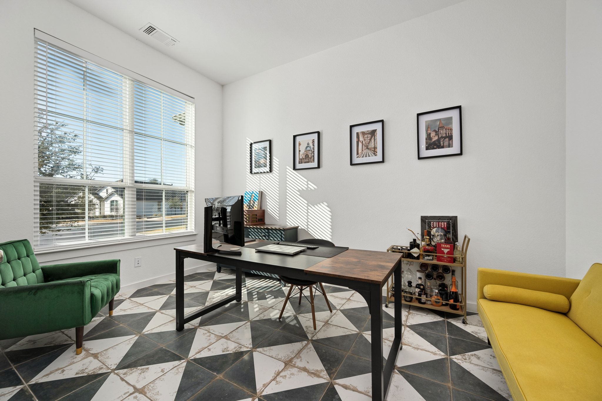 1201 Highcrest Georgetown, TX 78628 - Photo 26 of 40 The three bedroom home features a home office/flex room that could easily transform into a 4th bedroom.