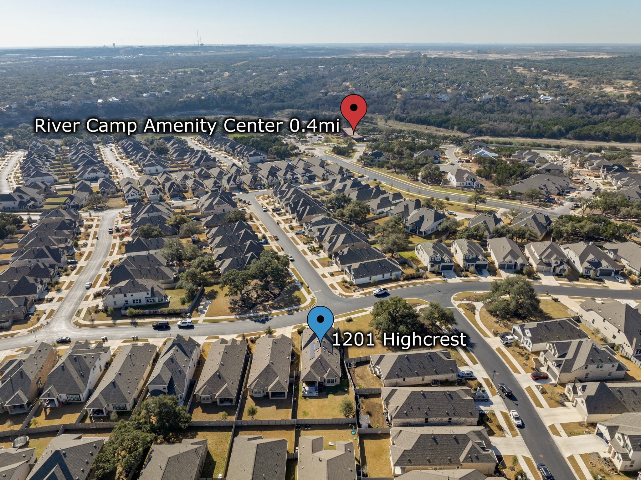 1201 Highcrest Georgetown, TX 78628 - Photo 34 of 40 River Camp Amenity Center is a short stroll away.