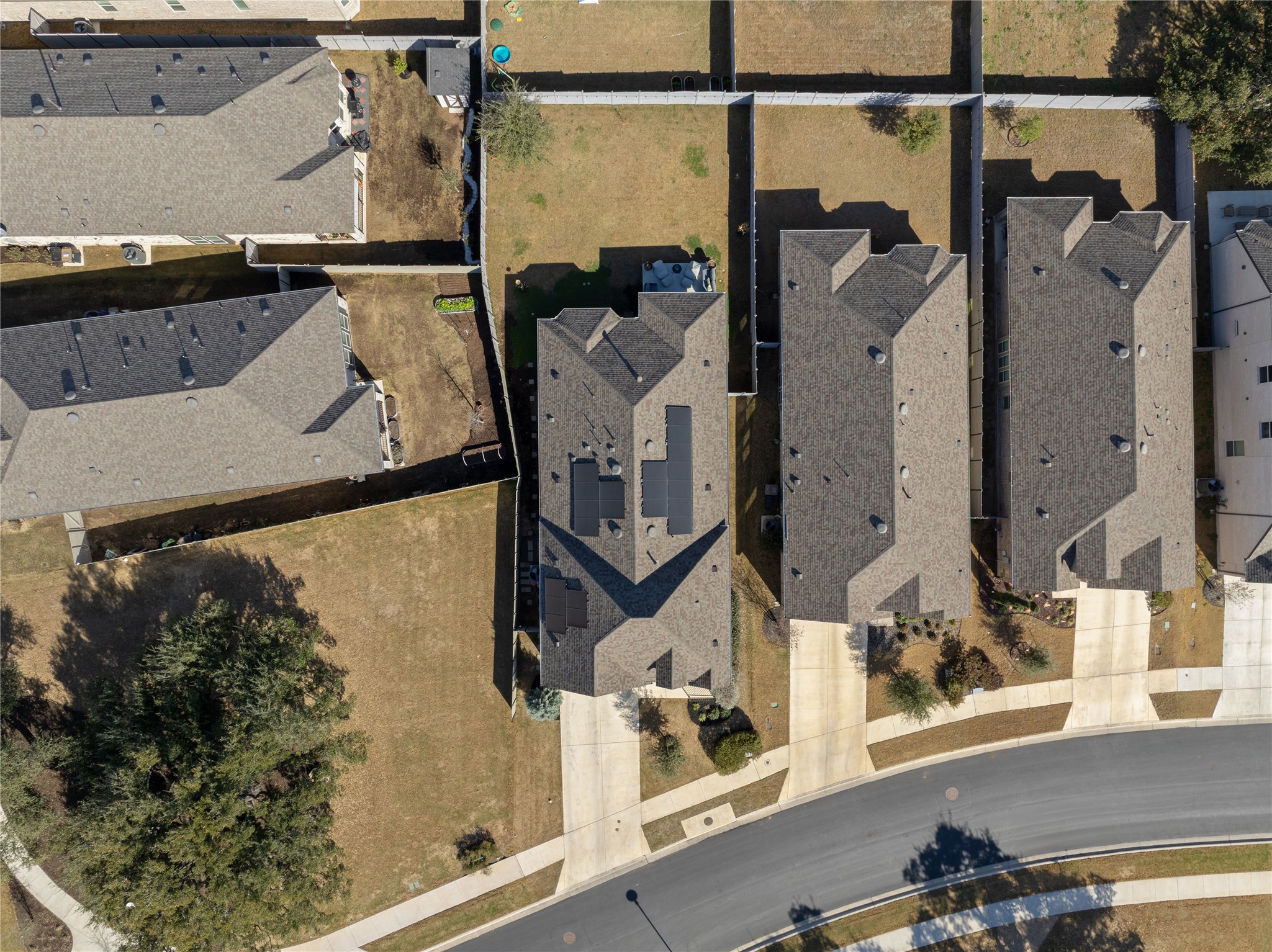 1201 Highcrest Georgetown, TX 78628 - Photo 40 of 40 Premium lot with a large backyard, and green space to the West (left) and South (front).