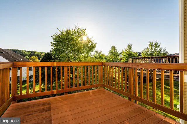 a view of a roof deck