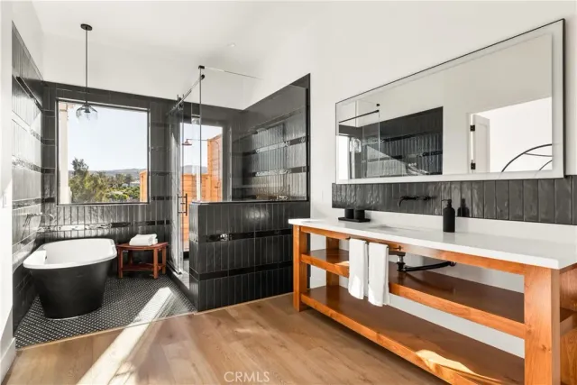 a living room with a couch and a table