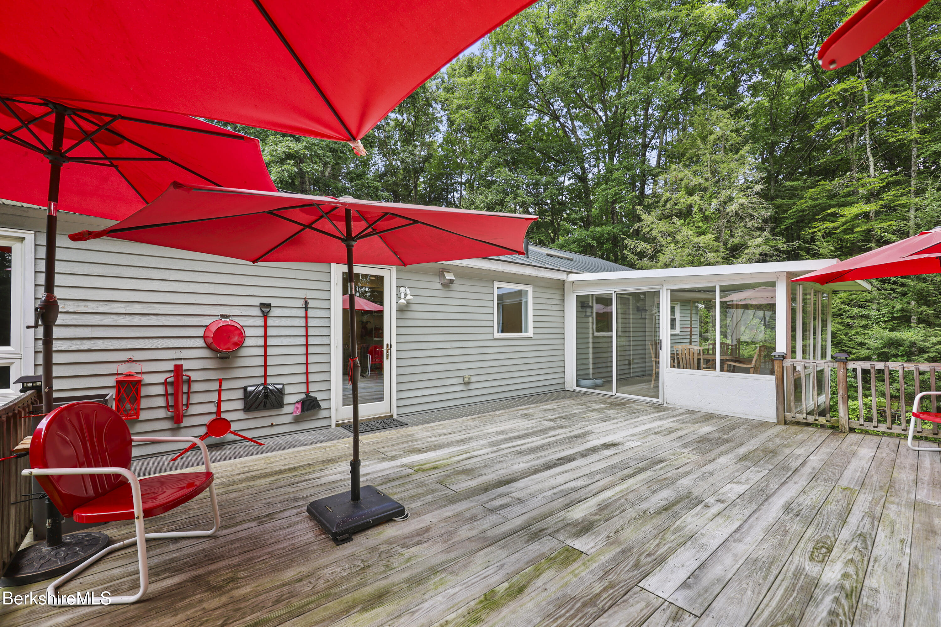 128 Rannapo Road Sheffield, MA 01257 - Photo 31 of 40 Large deck
