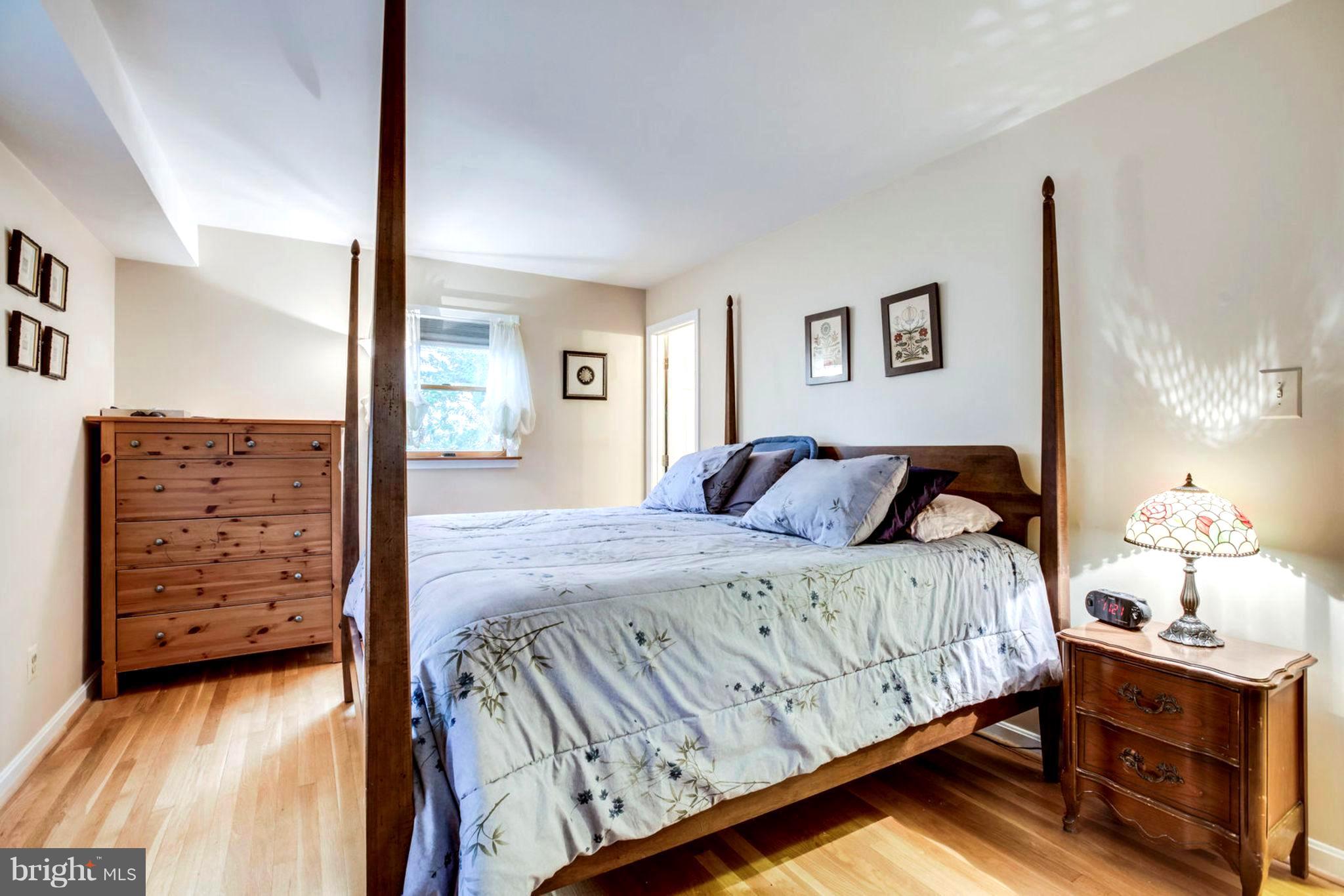 1801 Olney Road Falls Church, VA 22043 - Photo 37 of 84 Master Bedroom w/ Bay Window & Half Bath