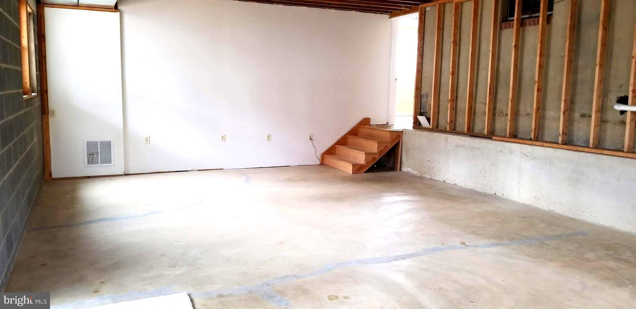 1801 Olney Road Falls Church, VA 22043 - Photo 59 of 84 Huge Unfinished Room in Walkout Basement