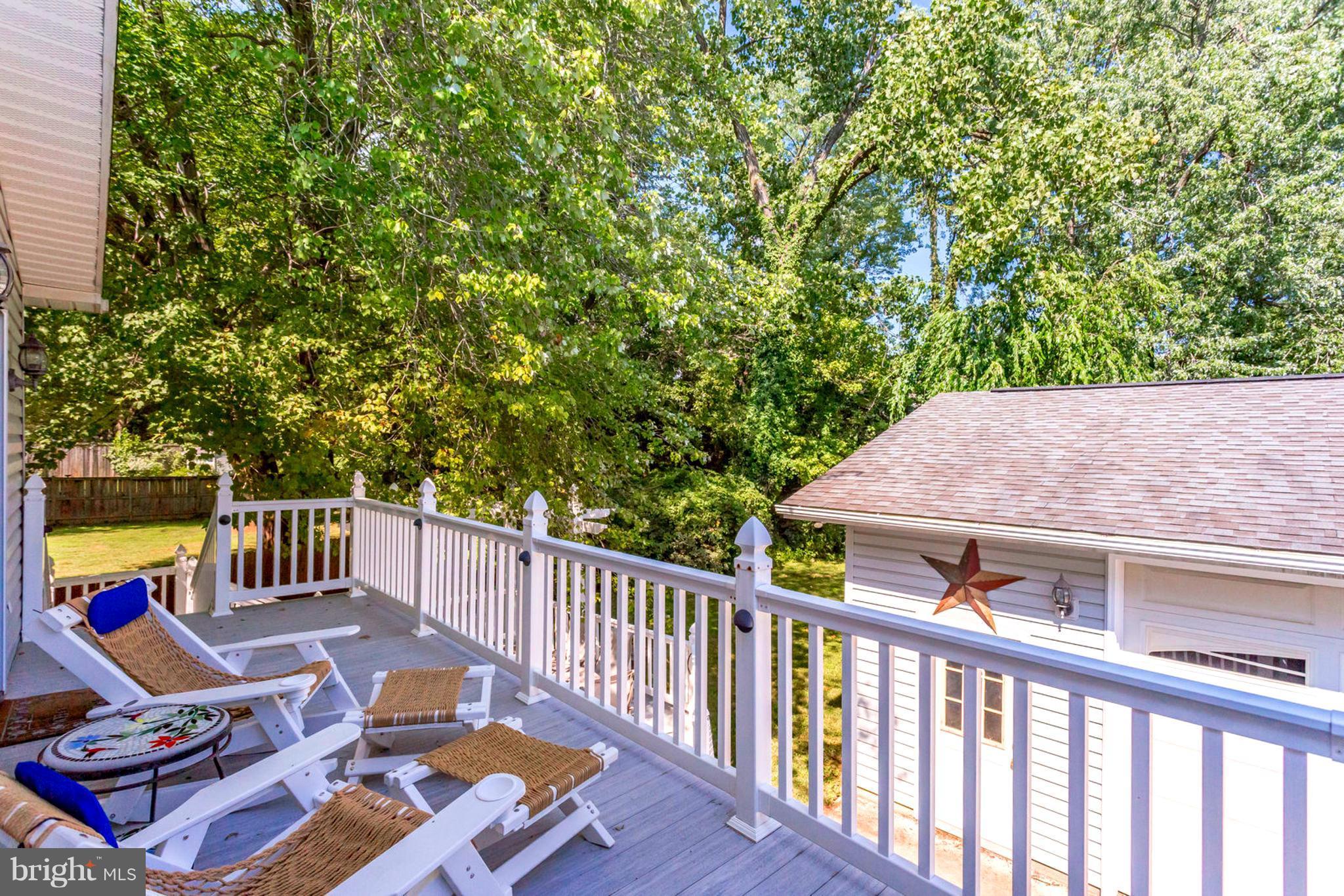 1801 Olney Road Falls Church, VA 22043 - Photo 63 of 84 Large Composite Deck w/ Privacy