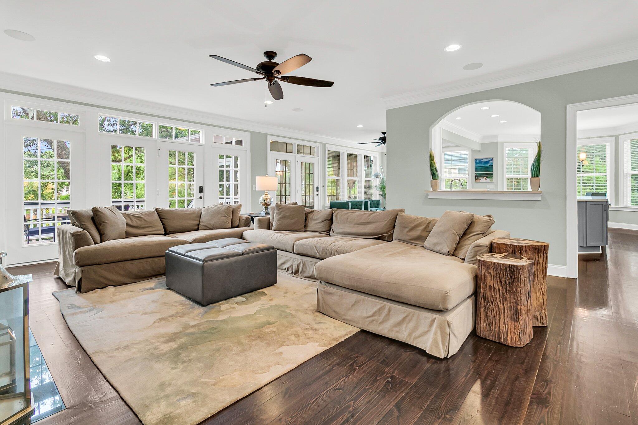3065 Intracoastal View Drive Mount Pleasant, SC 29466 - Photo 12 of 81 Family Room Into Kitchen