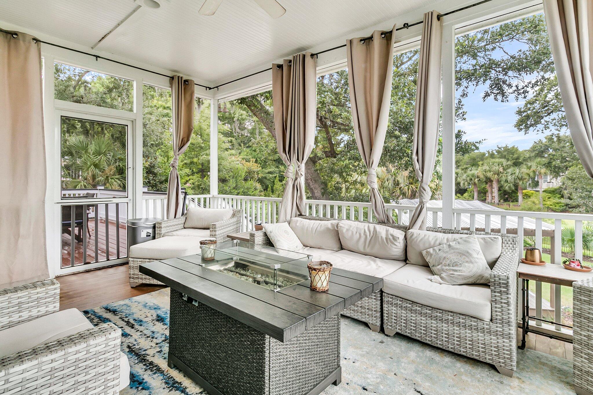 3065 Intracoastal View Drive Mount Pleasant, SC 29466 - Photo 44 of 81 Screened Porch