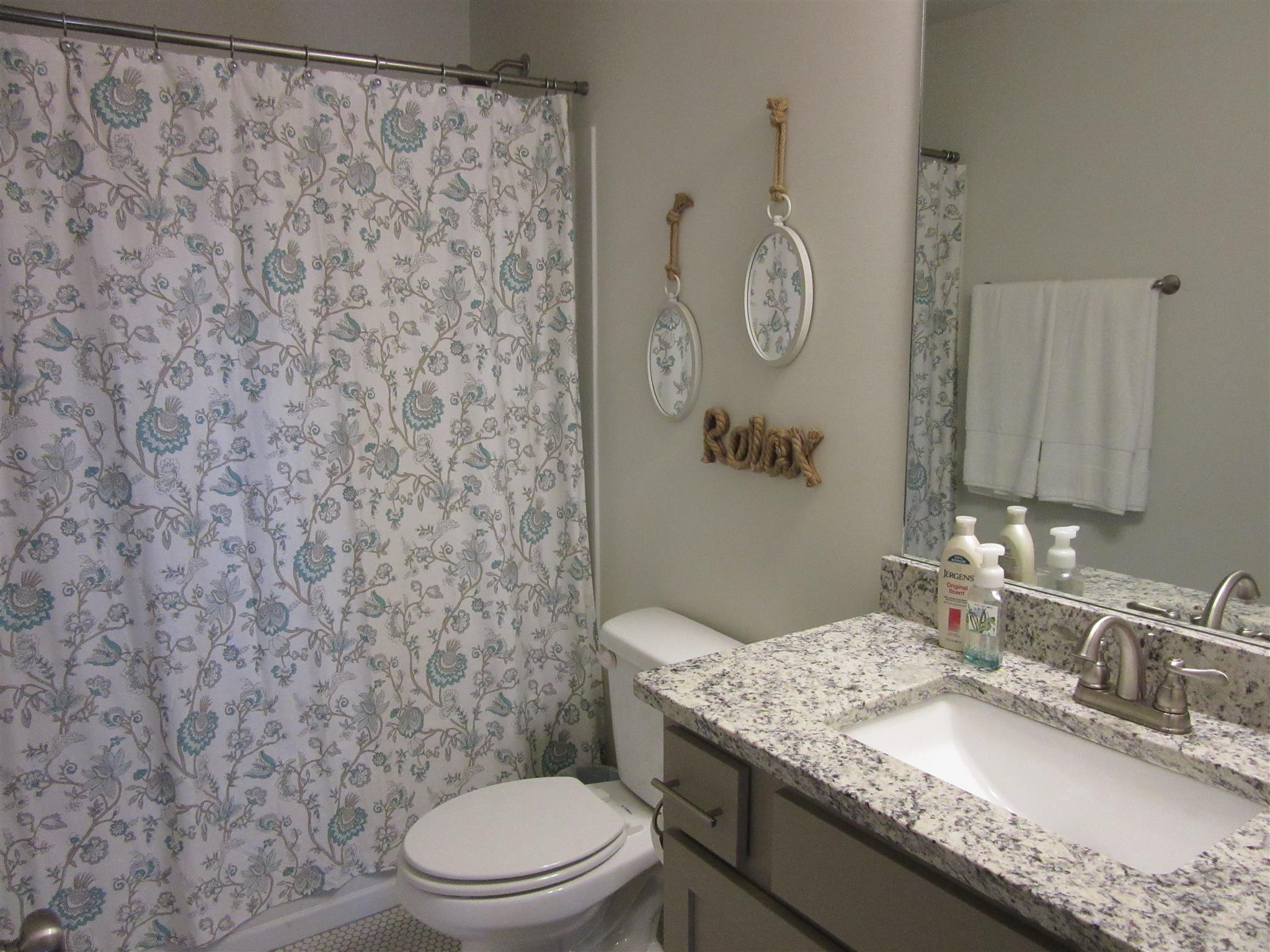 1791 Martins Chapel Church Road Springfield, TN 37172 - Photo 18 of 24 a bathroom with a granite countertop sink mirror vanity and toilet