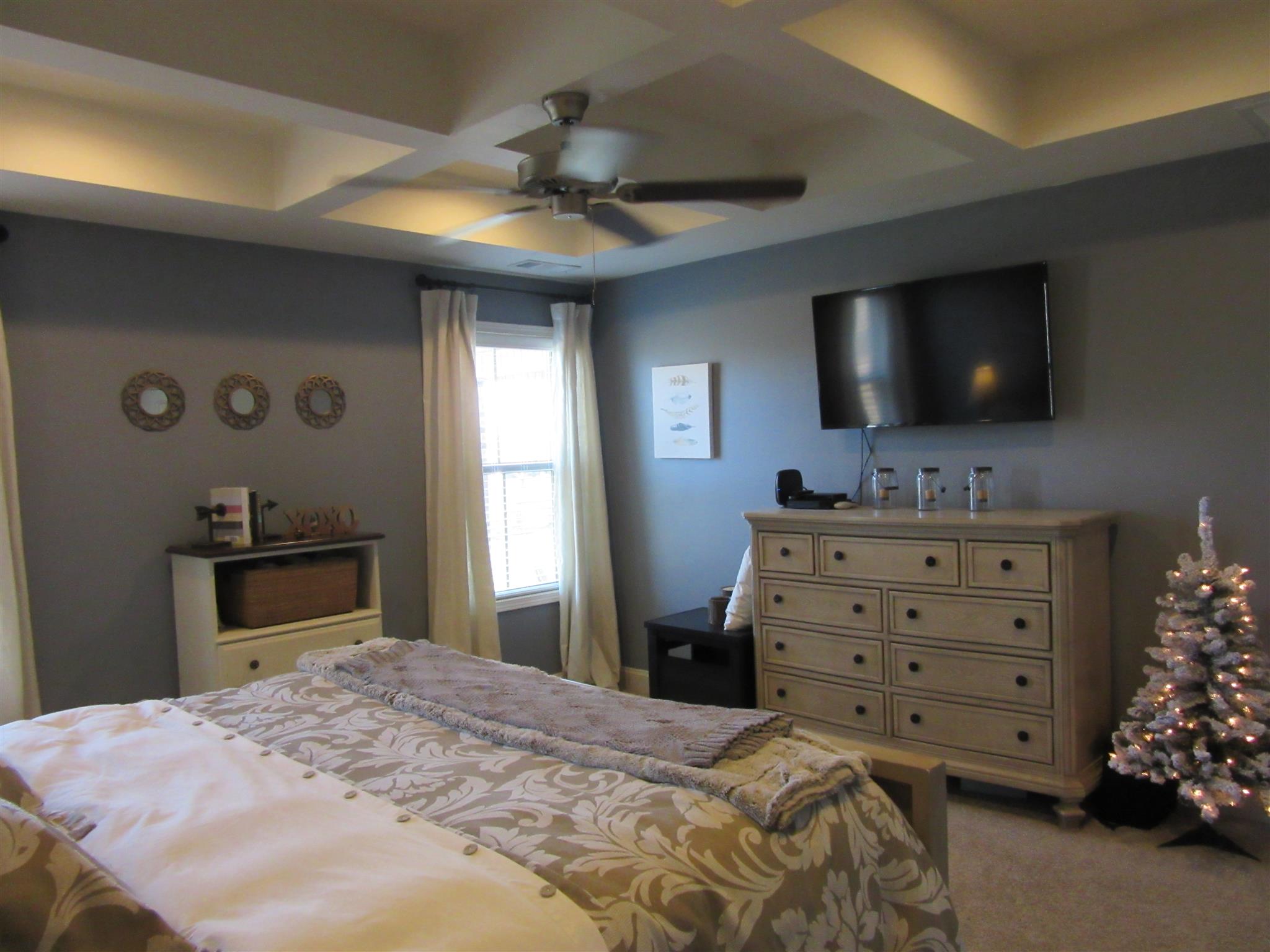 1791 Martins Chapel Church Road Springfield, TN 37172 - Photo 10 of 24 a bedroom with a bed and a flat screen tv