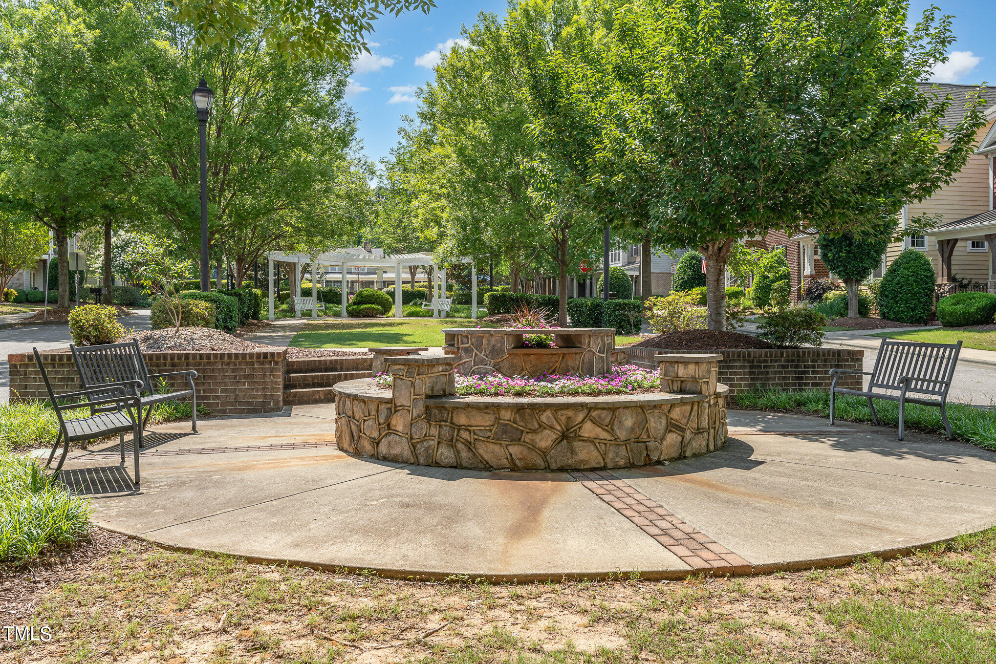 1435 Van Page Boulevard Raleigh, NC 27607 - Photo 38 of 41 a view of a backyard with sitting area