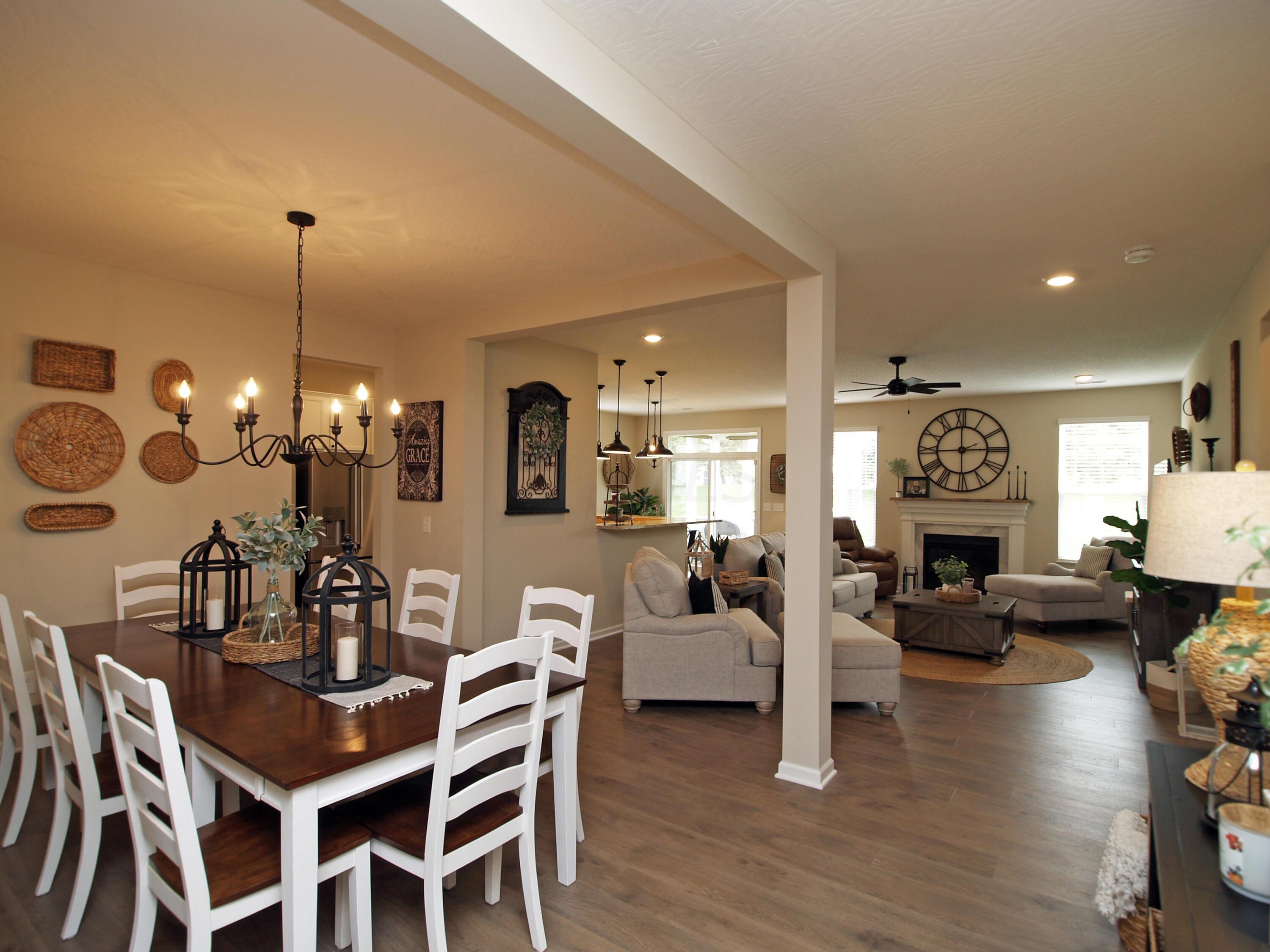315 Blue Ridge Ostrander, OH 43061 - Photo 3 of 47 Great Room - Dining Room