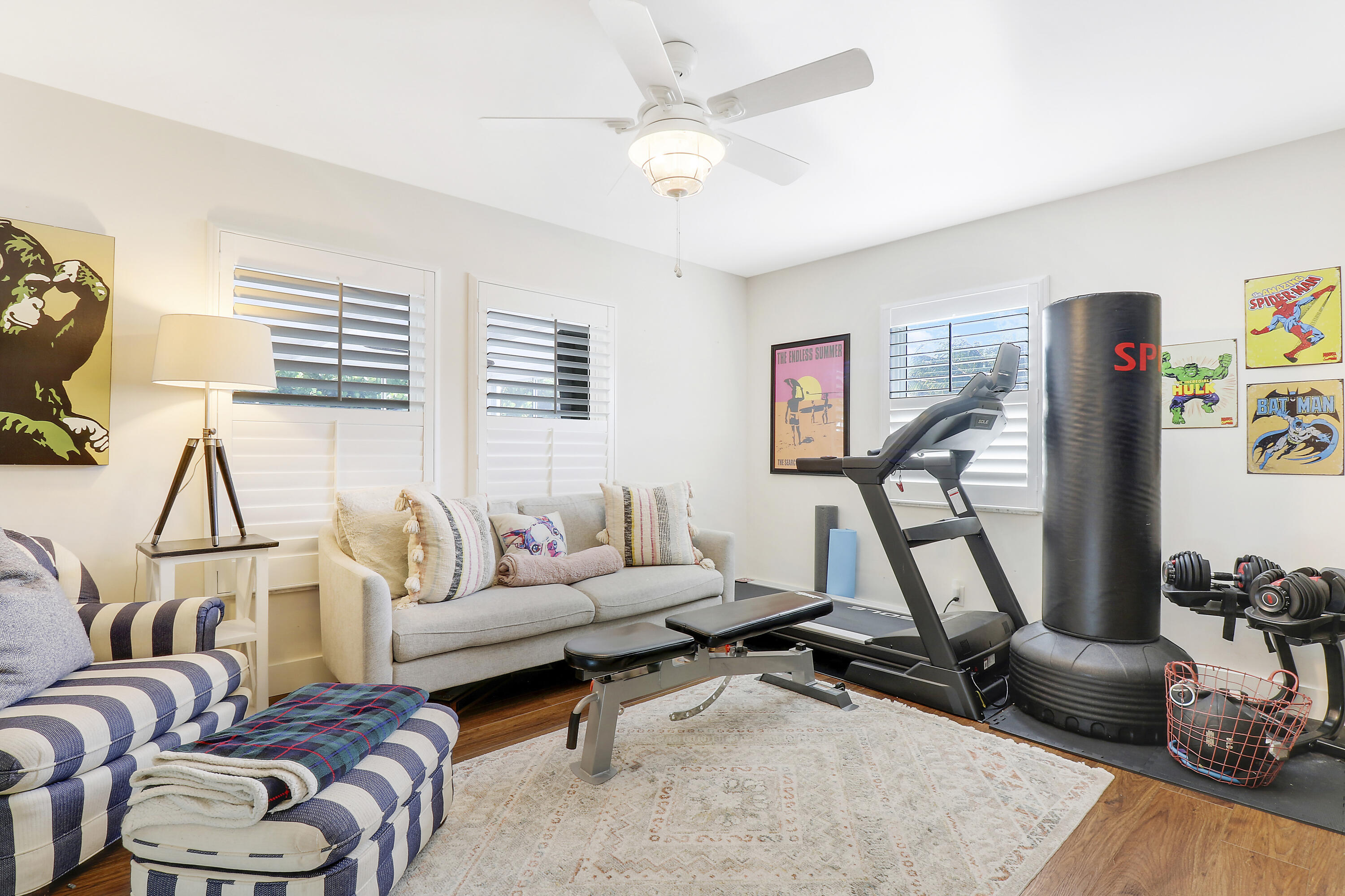 342 Country Club Drive Tequesta, FL 33469 - Photo 38 of 67 a living room with furniture a air conditioner and a large window