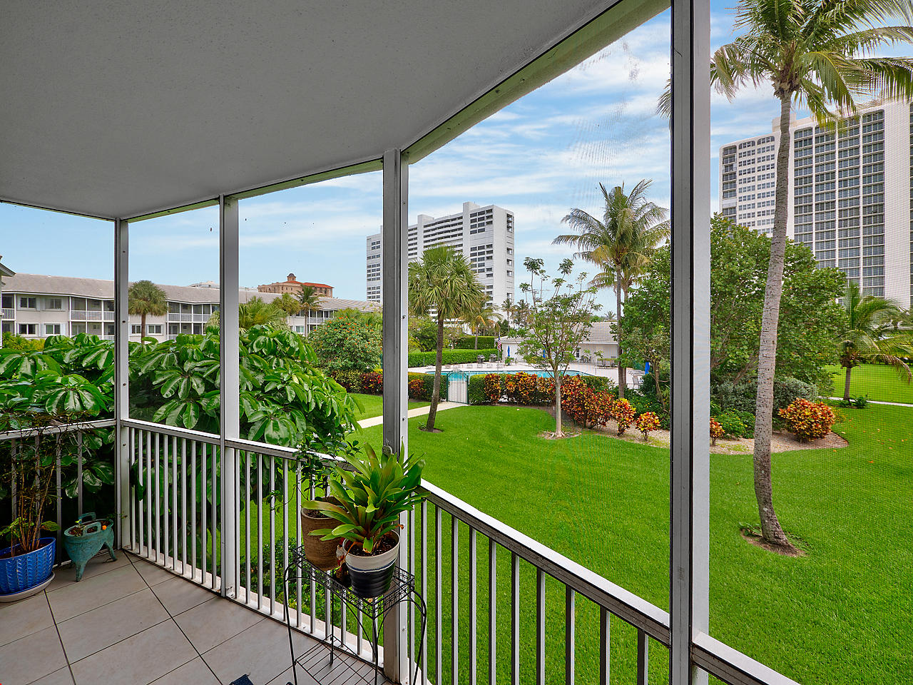 2730 Banyan Road, Unit 26B Boca Raton, FL 33432 - Photo 13 of 17 Garden + Pool View