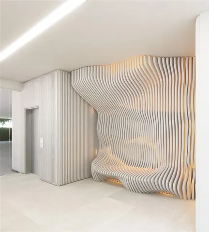 a close view of a hardwood floor