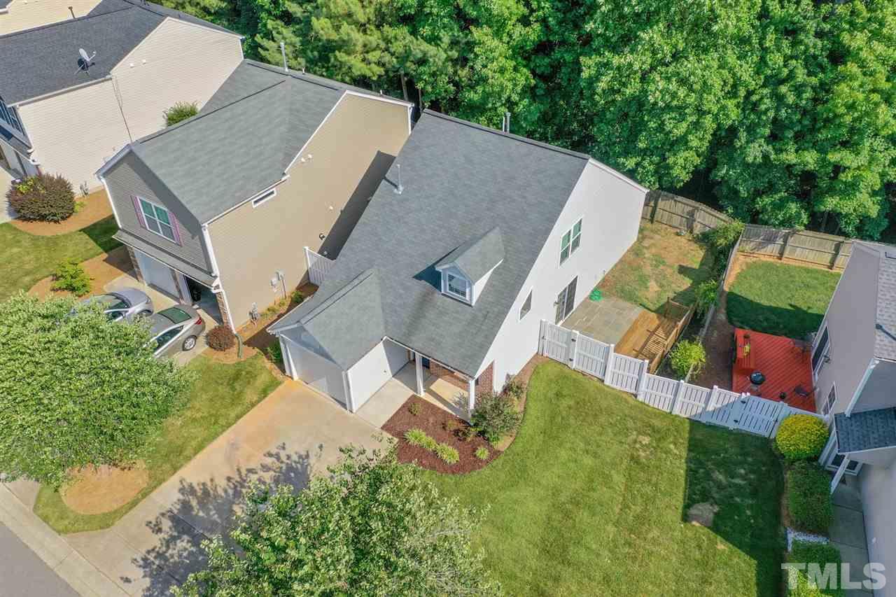 5309 Golden Moss Trail Raleigh, NC 27613 - Photo 24 of 25 an aerial view of a house