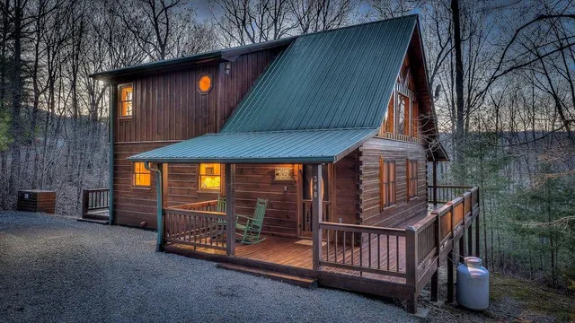 a view of backyard with a deck and wooden floor