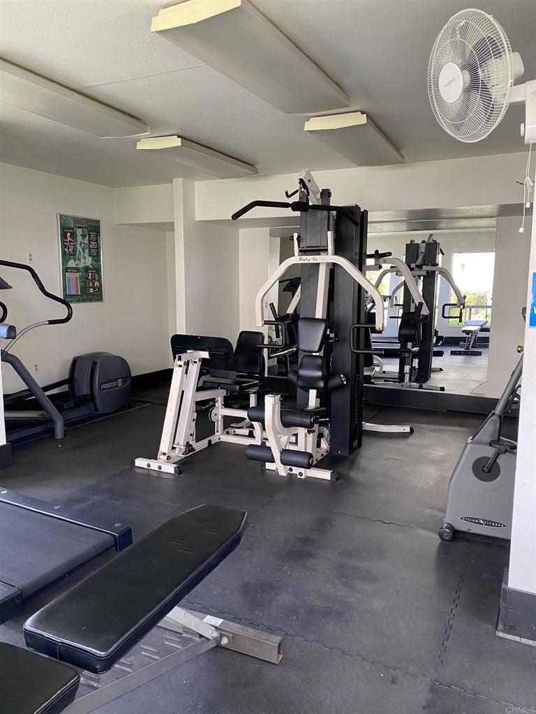 230 Diamond Way, Unit 148 Vista, CA 92083 - Photo 16 of 18 a view of a room with gym equipment