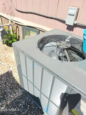 a close view of utility room