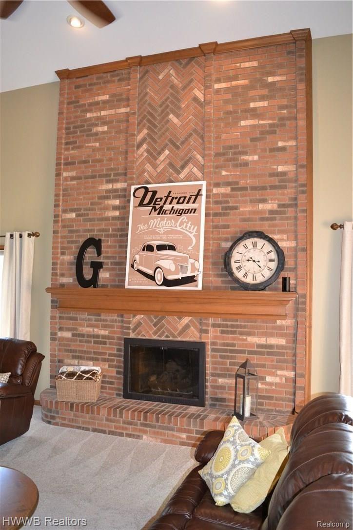 3483 Rocky Crest Court Rochester, MI 48306 - Photo 21 of 60 Great Room Fireplace