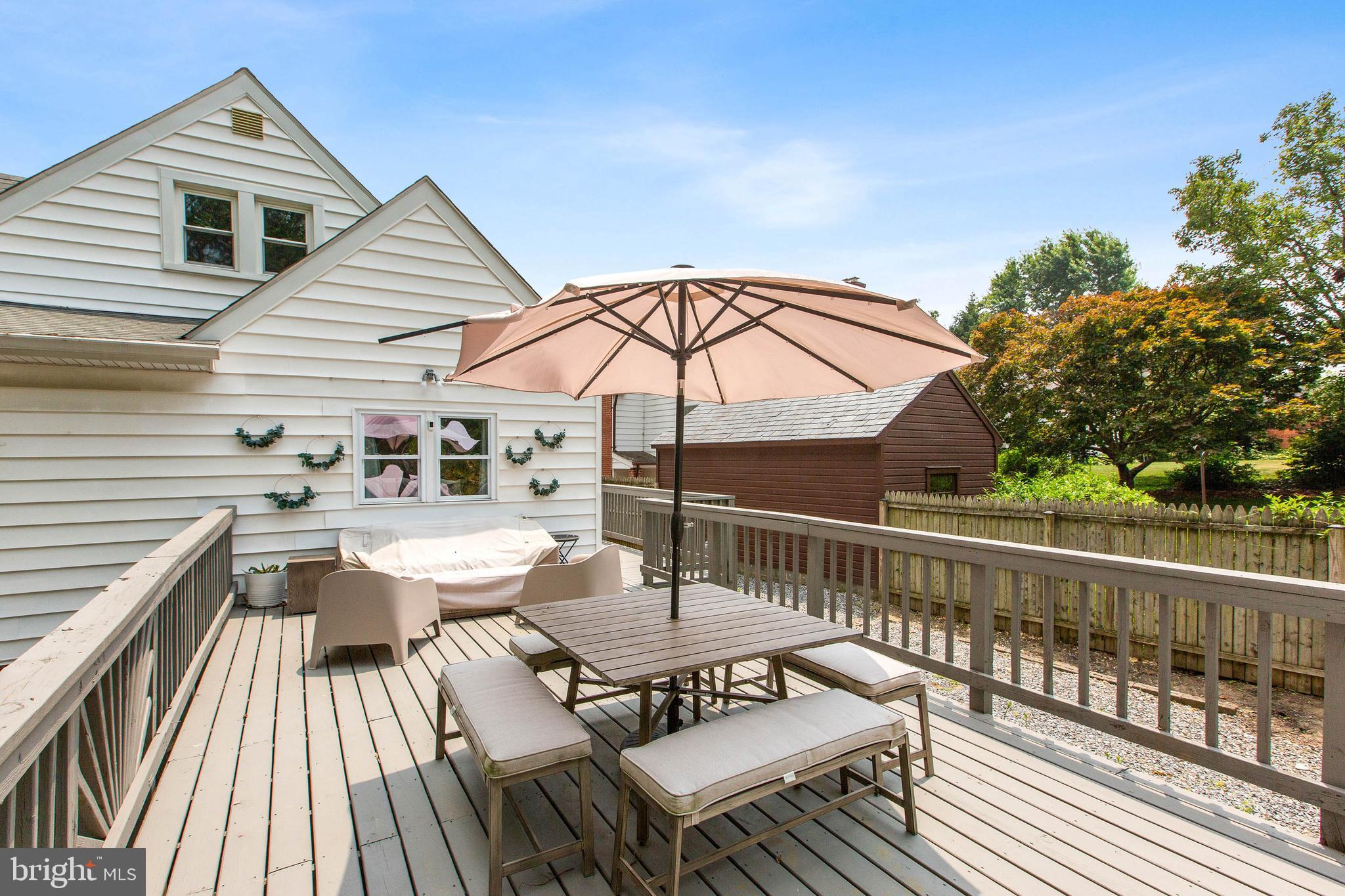 613 Pershing Drive Silver Spring, MD 20910 - Photo 29 of 43 Large Deck - Great for Outdoor Dining
