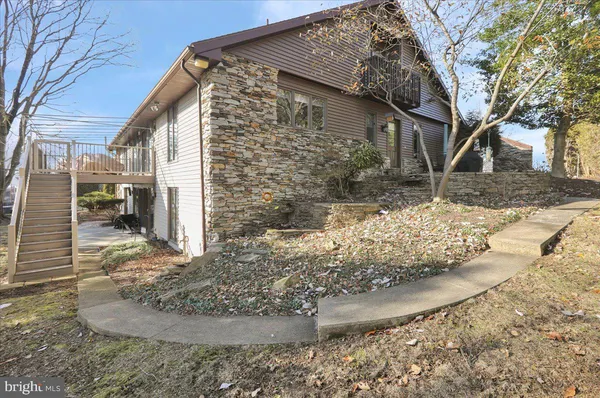 a view of a house with a patio