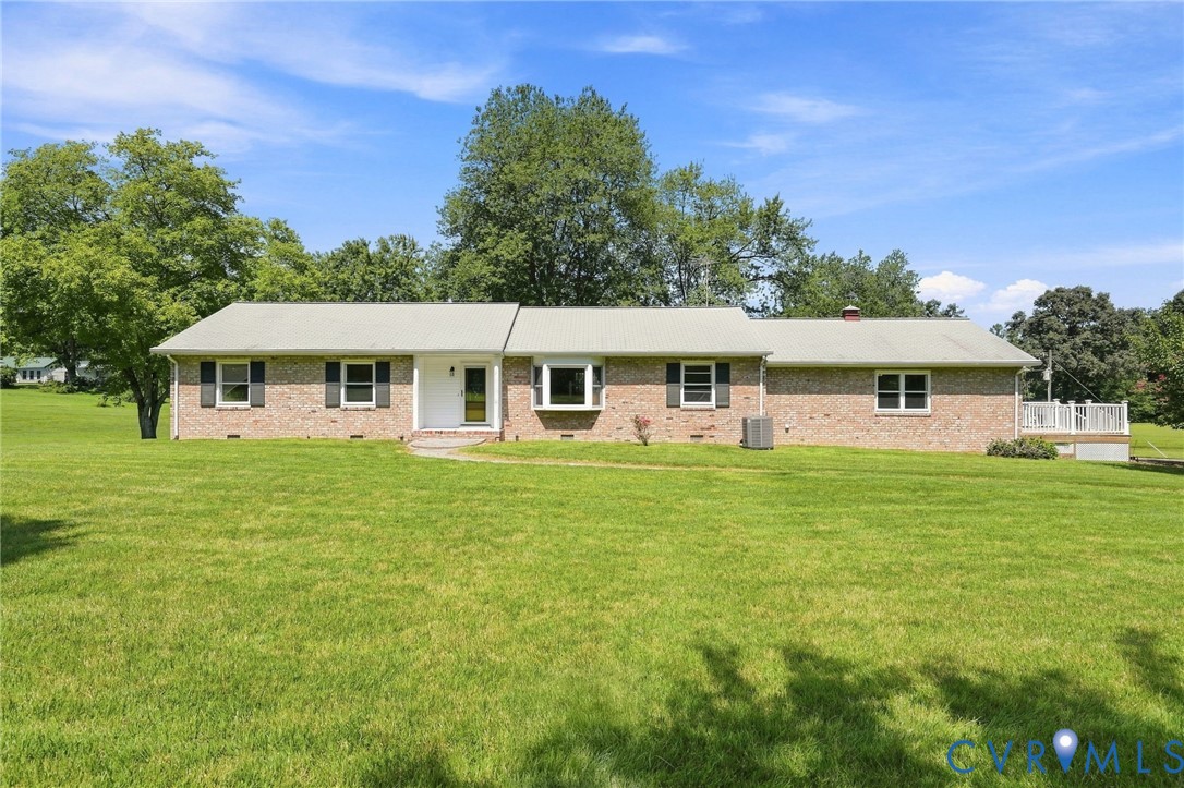 2981 Smokey Road Aylett, VA 23009 - Photo 76 of 84 Brick exterior with contrasting dark window shutte